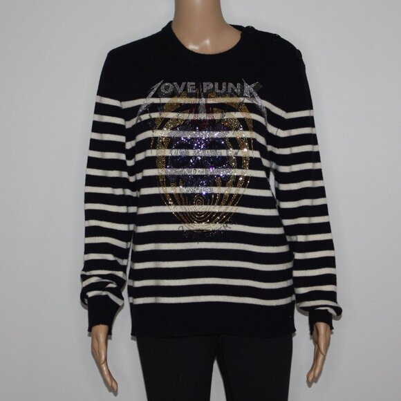 Zadig & Voltaire Women's Jeremia MW Punk Sweater in size Small NWOT MSRP $298 - Picture 13 of 14